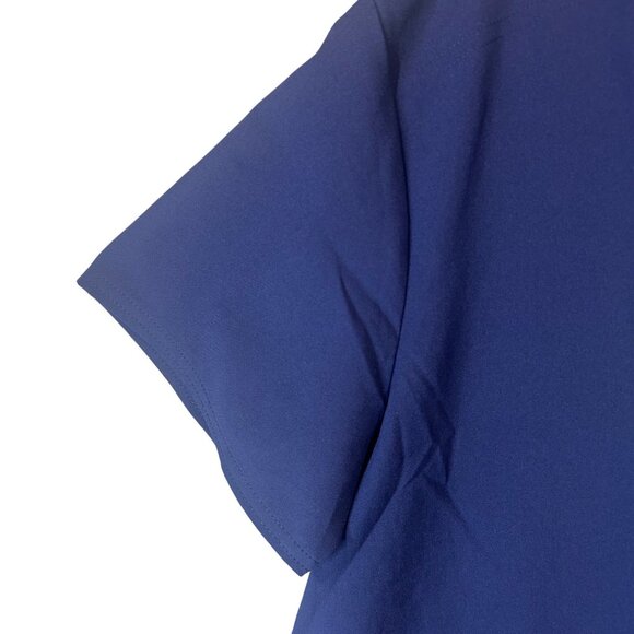 Scrubstar Unisex Size XL Core Essentials V-Neck Scrub Top Indigo NWT - Picture 4 of 12